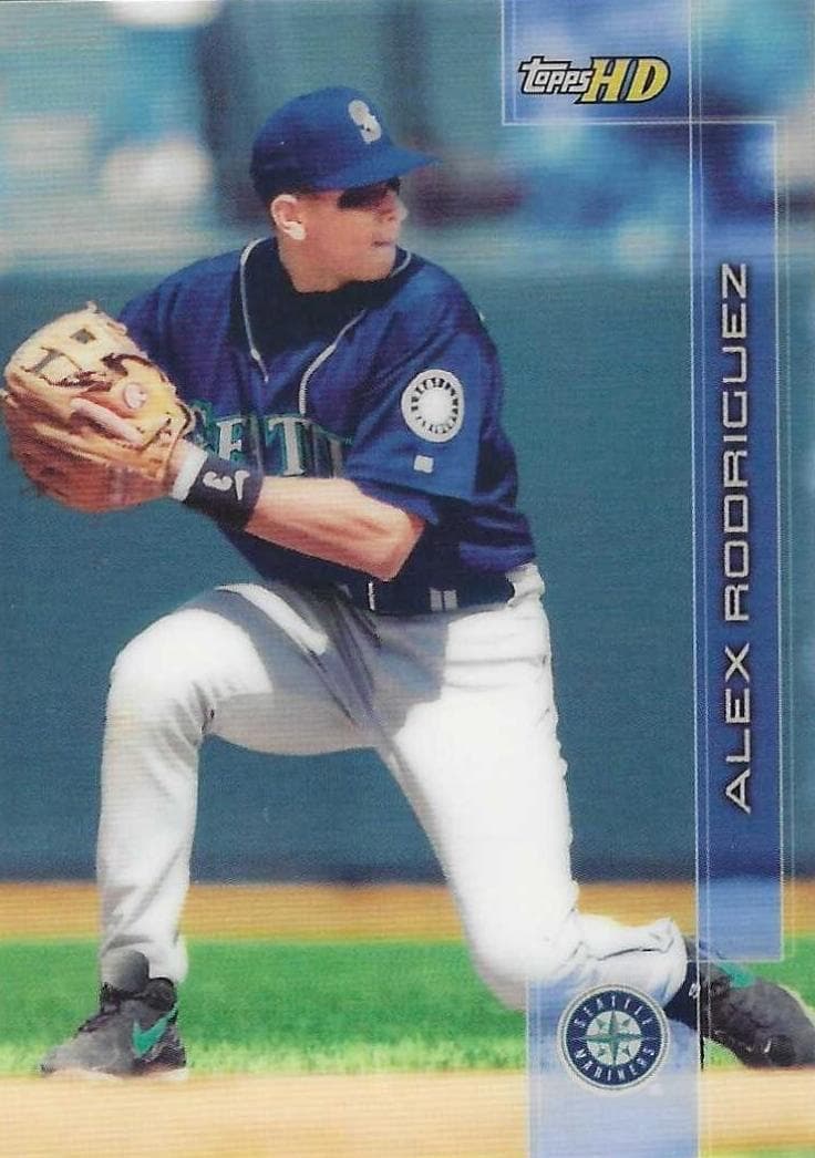 Alex Rodriguez 2001 topps