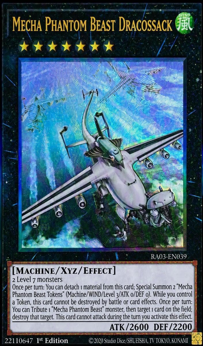 Mecha Phantom Beast Dracossack #ra03-en039