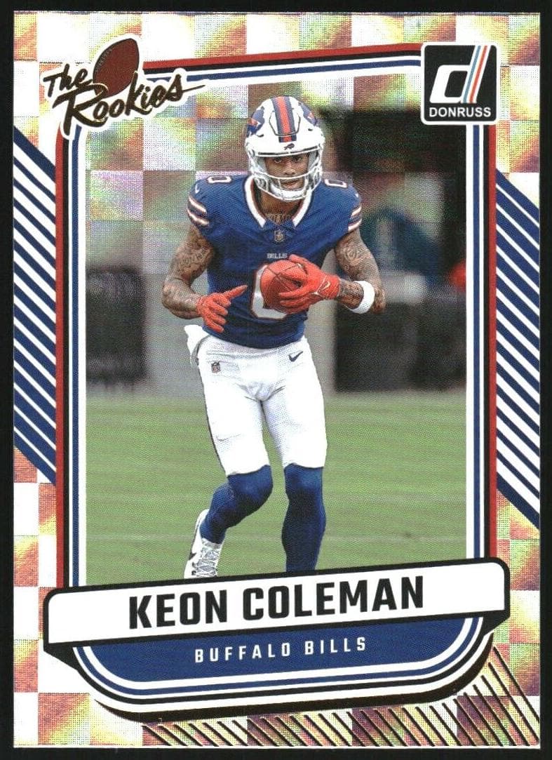 Keon Coleman 2024 panini Panini Donruss