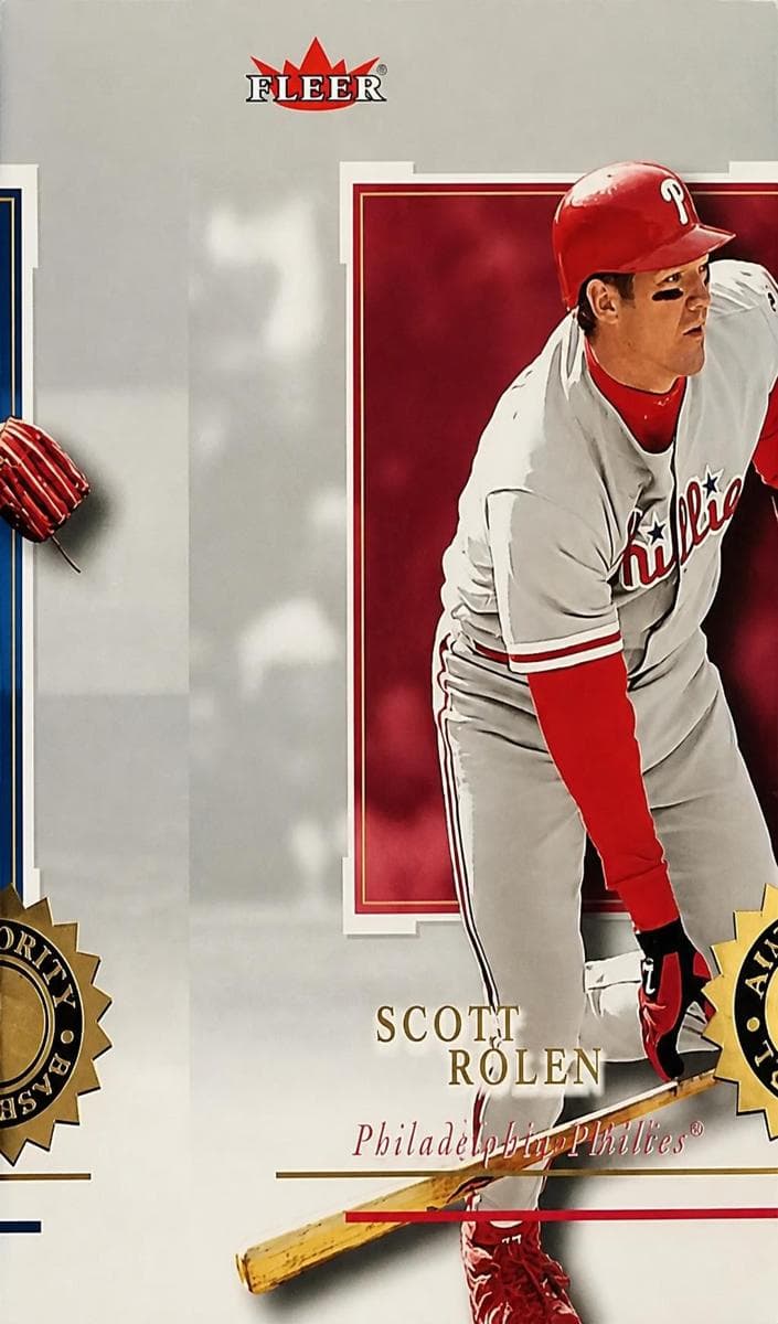 Scott Rolen 2001 fleer Fleer Authority