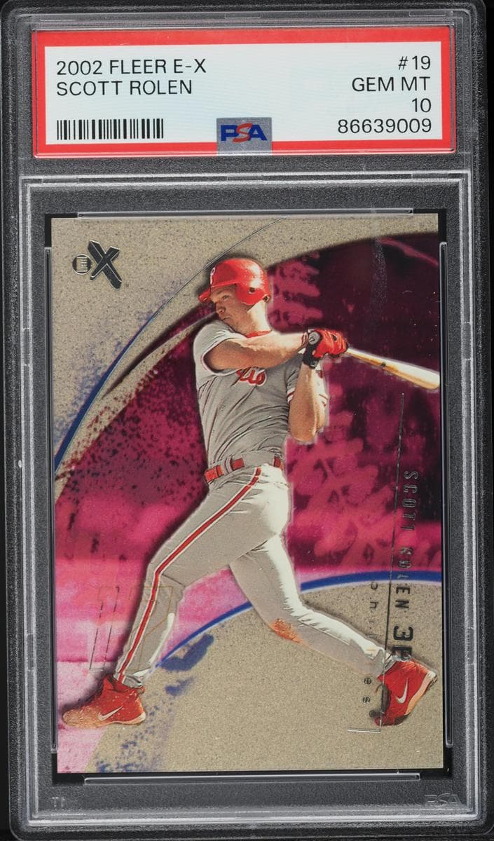 Scott Rolen 2002 fleer Fleer E-X