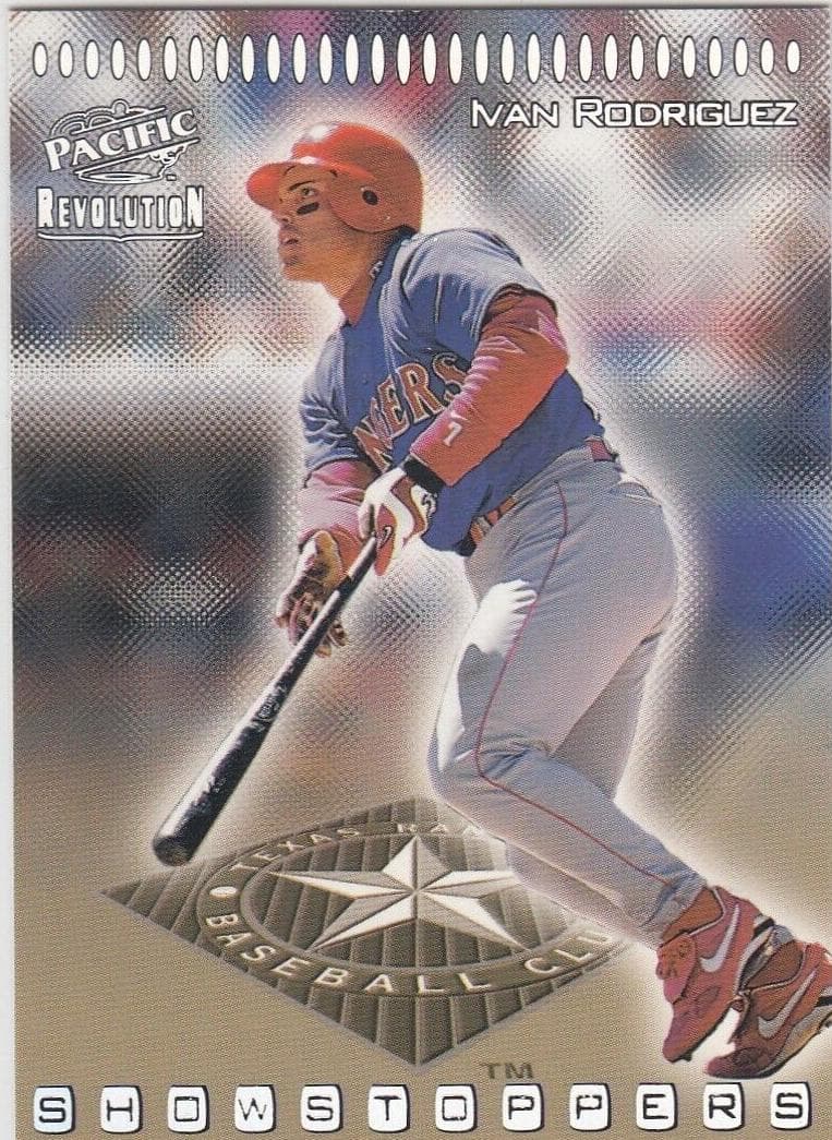 Ivan Rodriguez 1998 panini Pacific Revolution