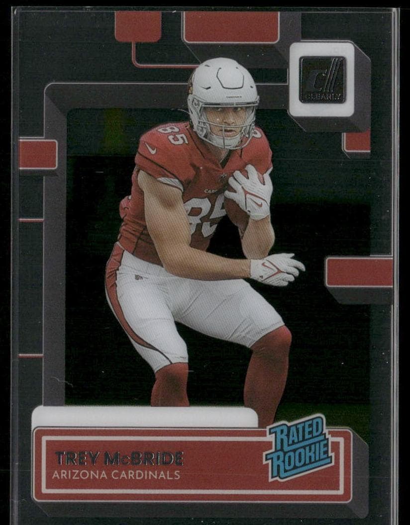 Trey McBride 2022 panini Clearly Donruss