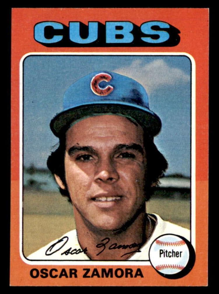 Oscar Zamora 1975 topps Topps