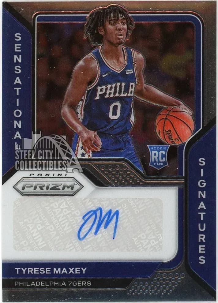 Tyrese Maxey 2020 panini Panini Prizm