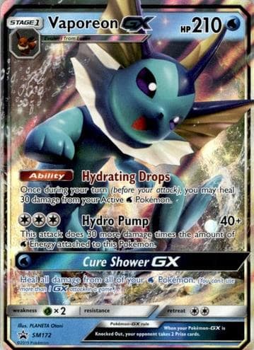 Vaporeon GX #sm172