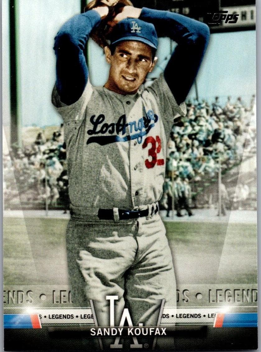 Sandy Koufax 2018 topps Topps