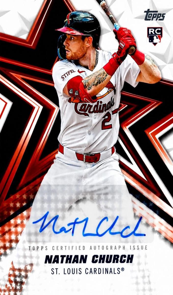 Nathan Church 2026 topps Topps
