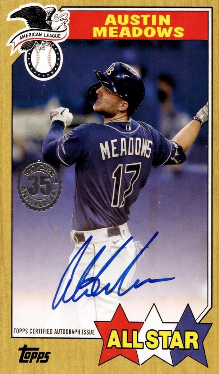 Austin Meadows 2022 topps Topps Update