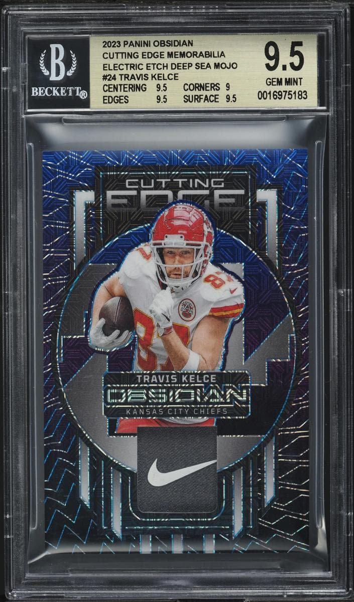 Travis Kelce 2023 panini Obsidian