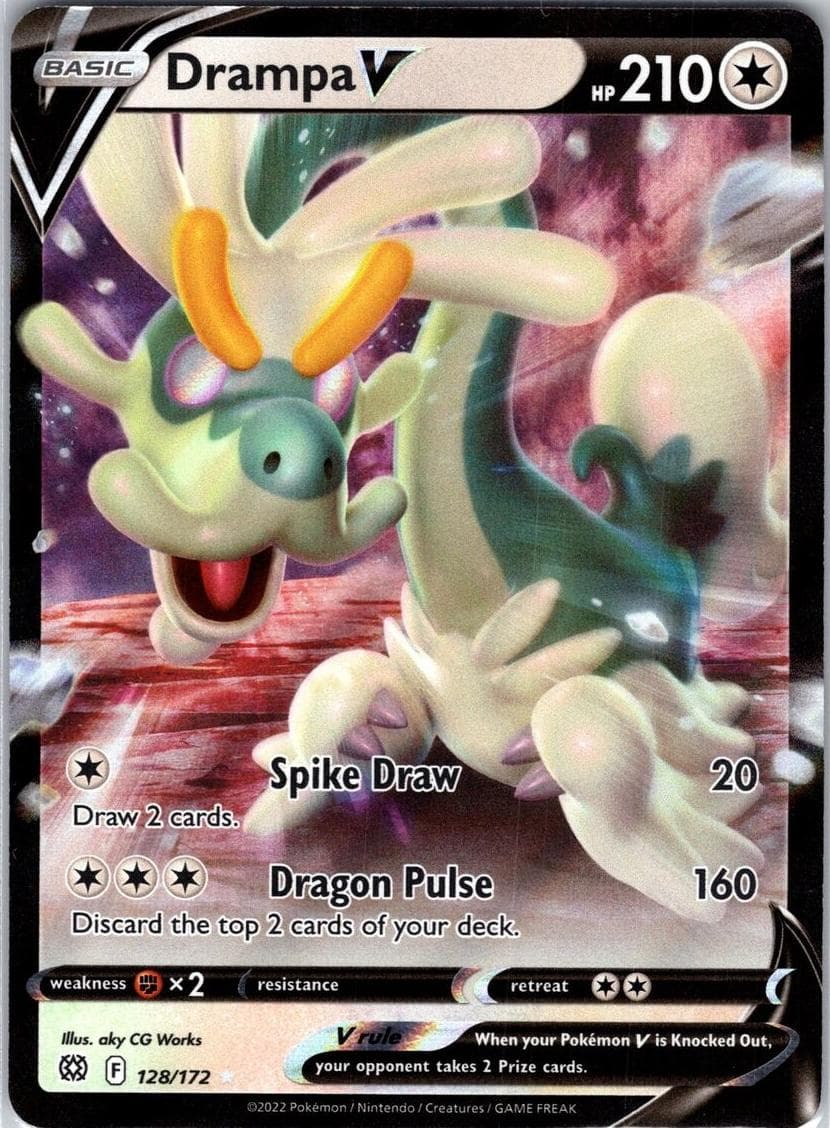 Drampa V trading card