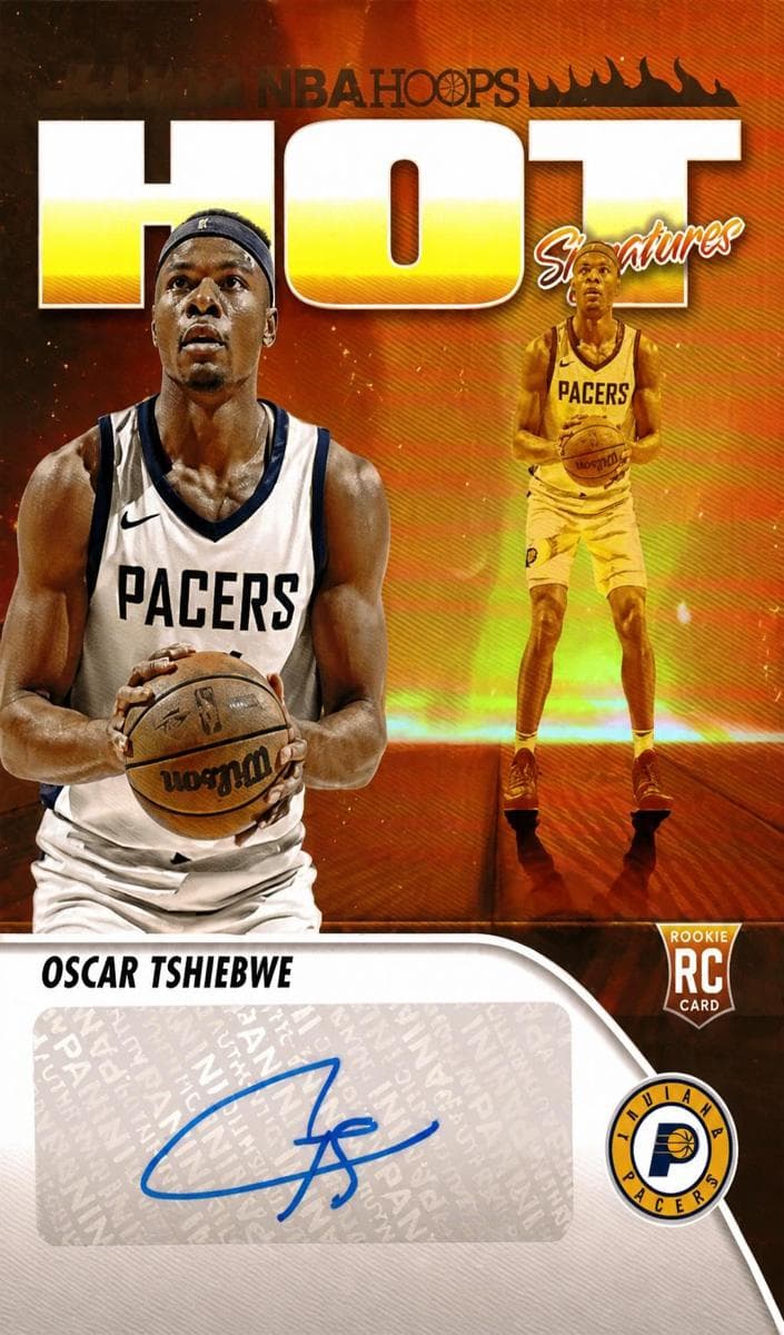 Oscar Tshiebwe 2023 panini Hoops