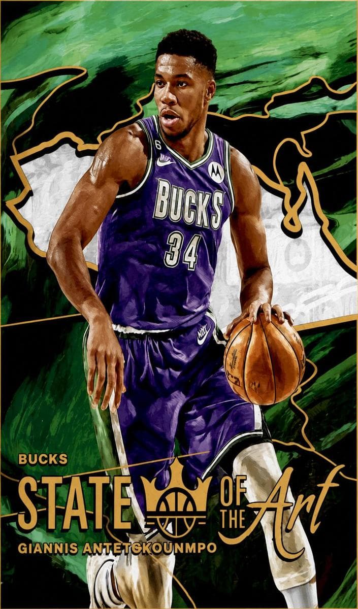 Giannis Antetokounmpo 2022 panini Donruss