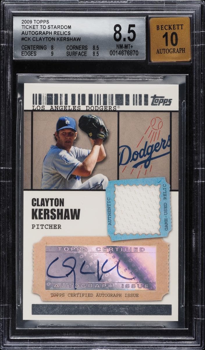 Clayton Kershaw 2009 topps