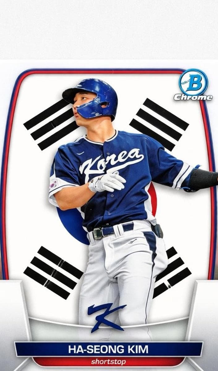 Ha-Seong Kim 2023 bowman Bowman Chrome