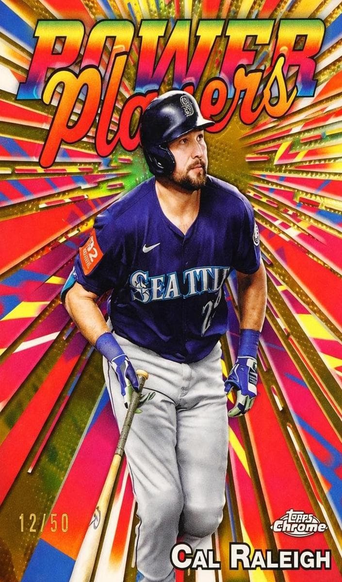 Cal Raleigh 2025 topps Topps Chrome Update