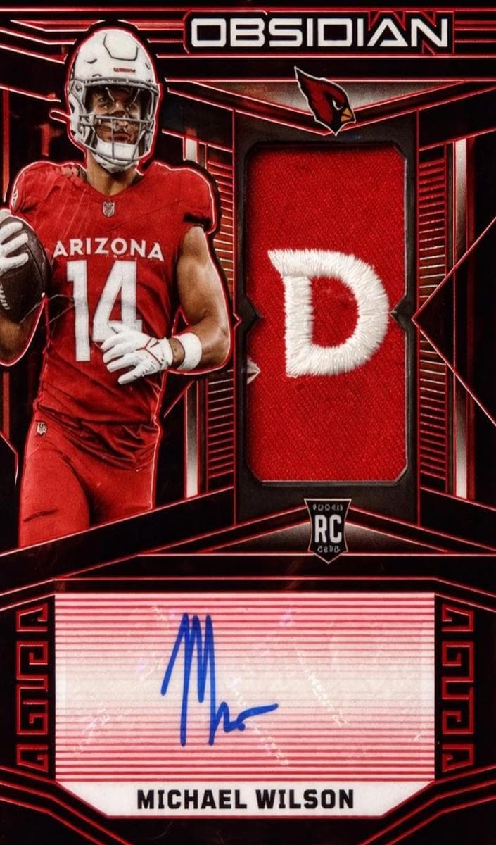 Michael Wilson 2023 panini Panini Obsidian