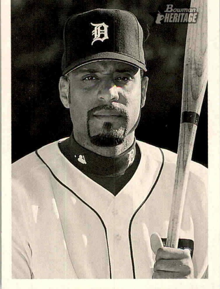 Tony Clark 2001 bowman Bowman Heritage