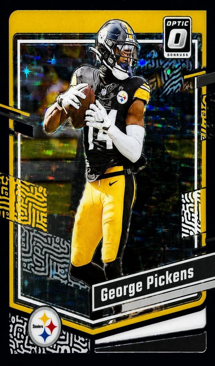 George Pickens 2023 panini Donruss Optic
