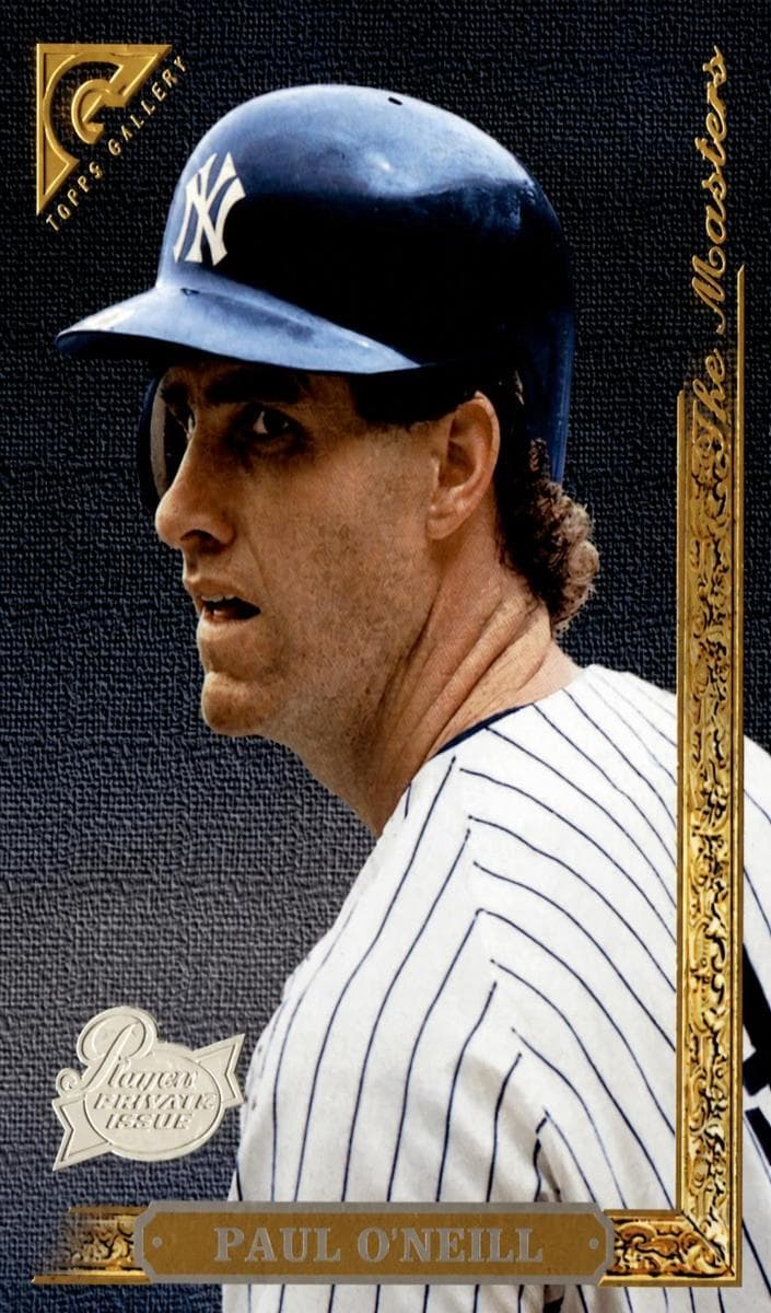 Paul O'Neill 1996 topps Topps Gallery