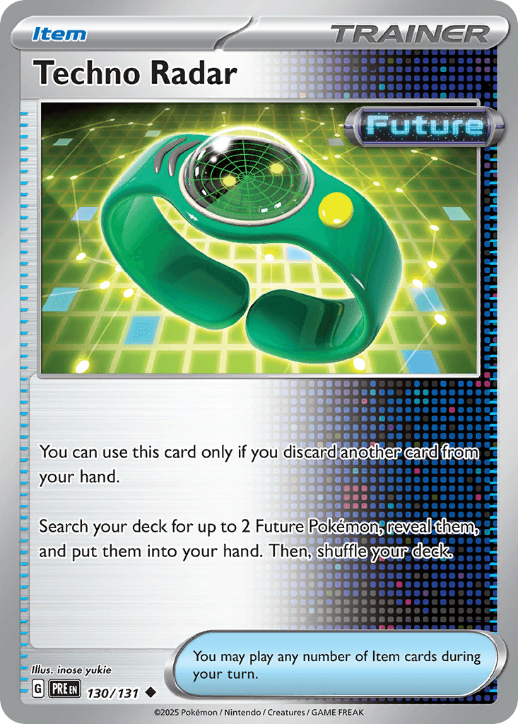 Techno Radar 2023 Pokemon Japanese Future Flash
