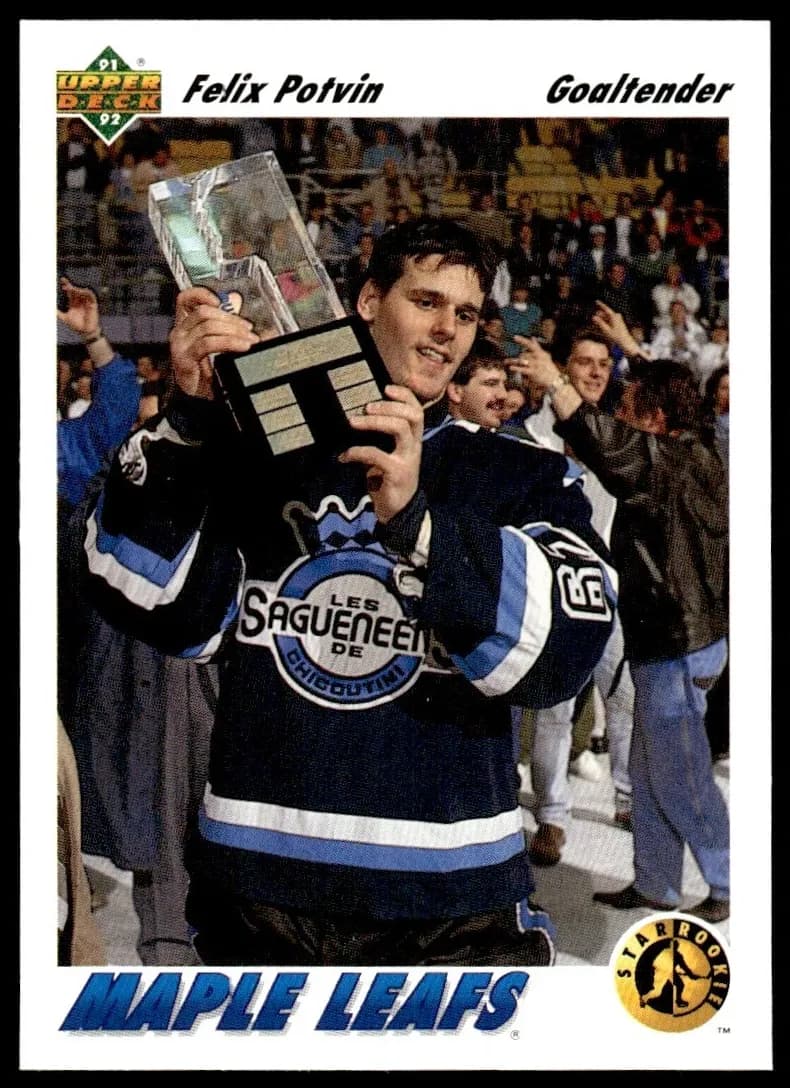 Felix Potvin 1991 upper-deck