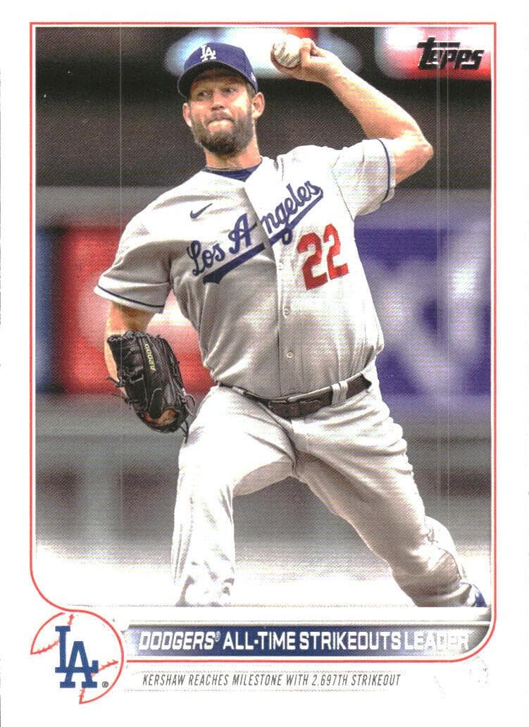 Clayton Kershaw 2022 topps
