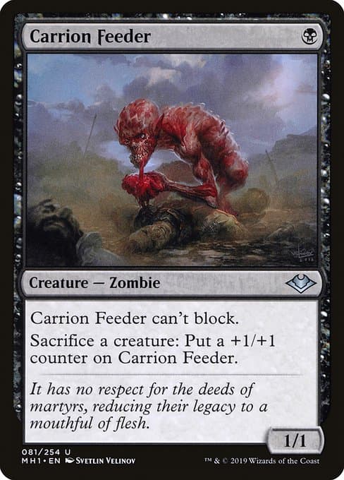 Carrion Feeder 2019 Magic: The Gathering Modern Horizons