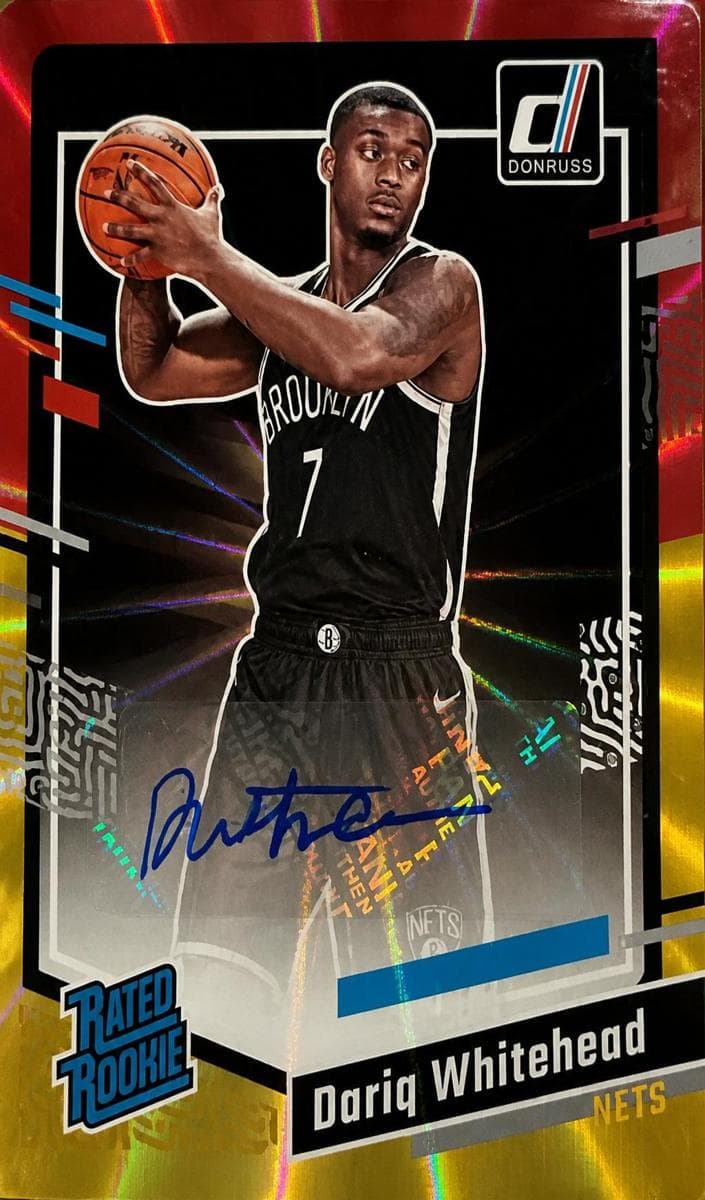 Dariq Whitehead 2023 panini Donruss