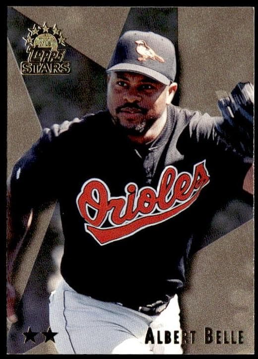 Albert Belle 1999 topps Topps Stars