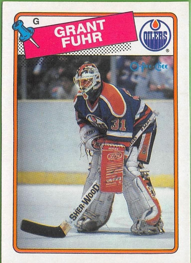Grant Fuhr 1988 topps Topps