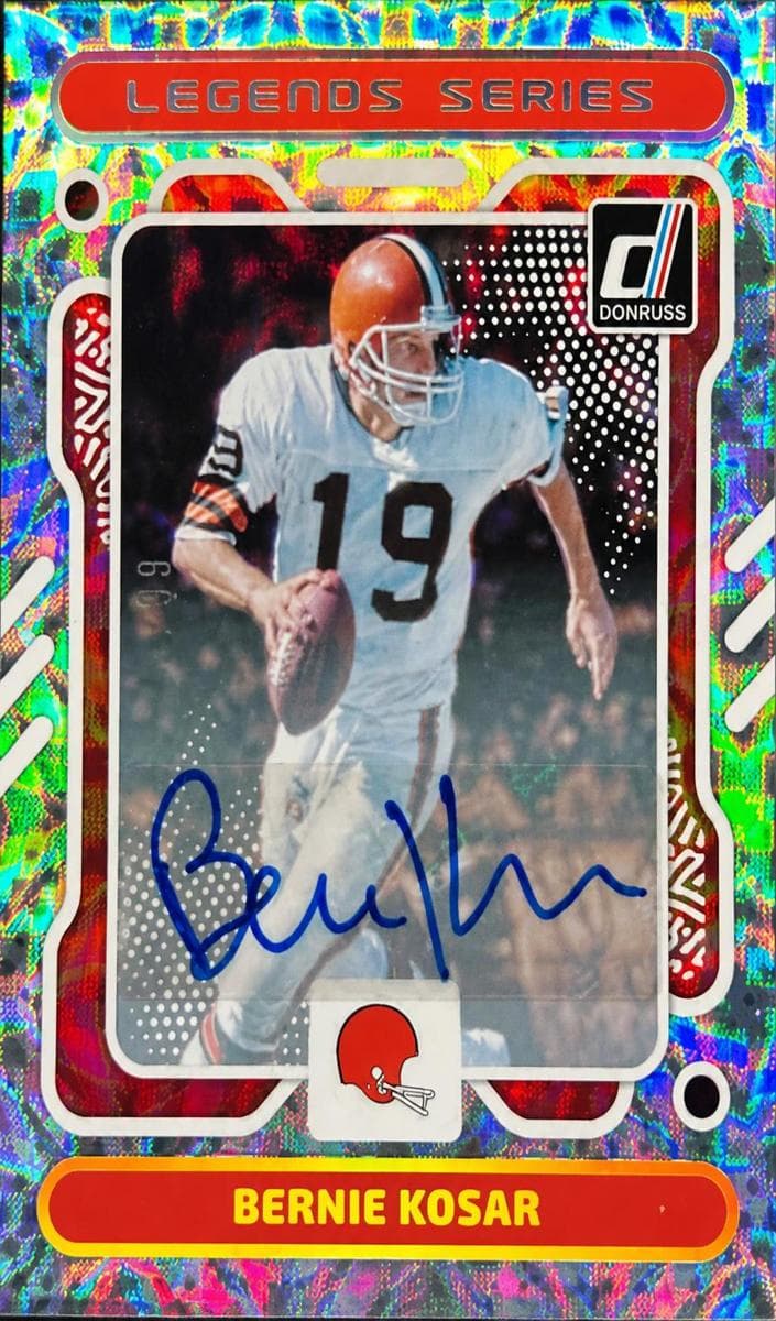 Bernie Kosar 2023 panini Panini Donruss