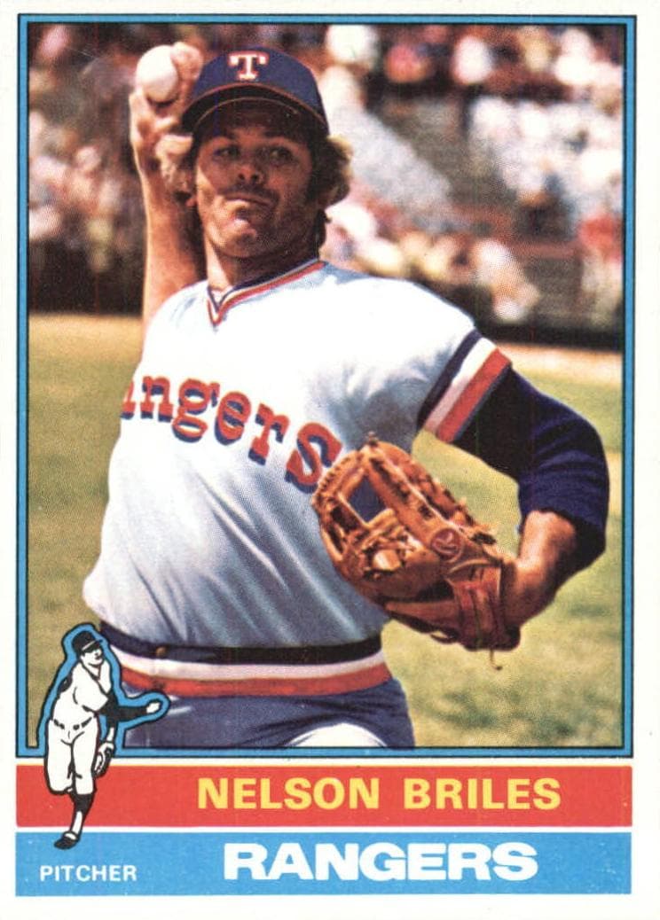 Nelson Briles 1976 topps Topps
