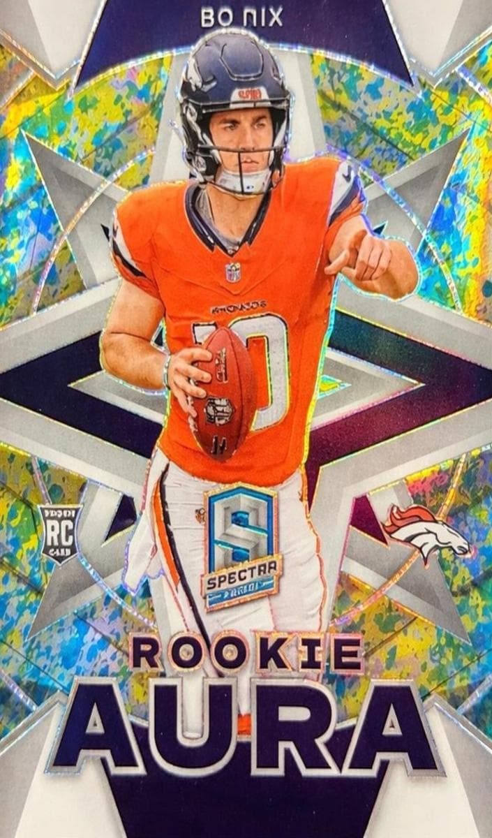 Bo Nix 2024 panini Panini Spectra