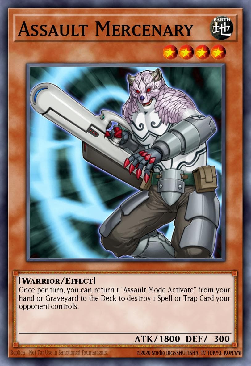 Assault Mercenary 2009 Yu-Gi-Oh! Crimson Crisis