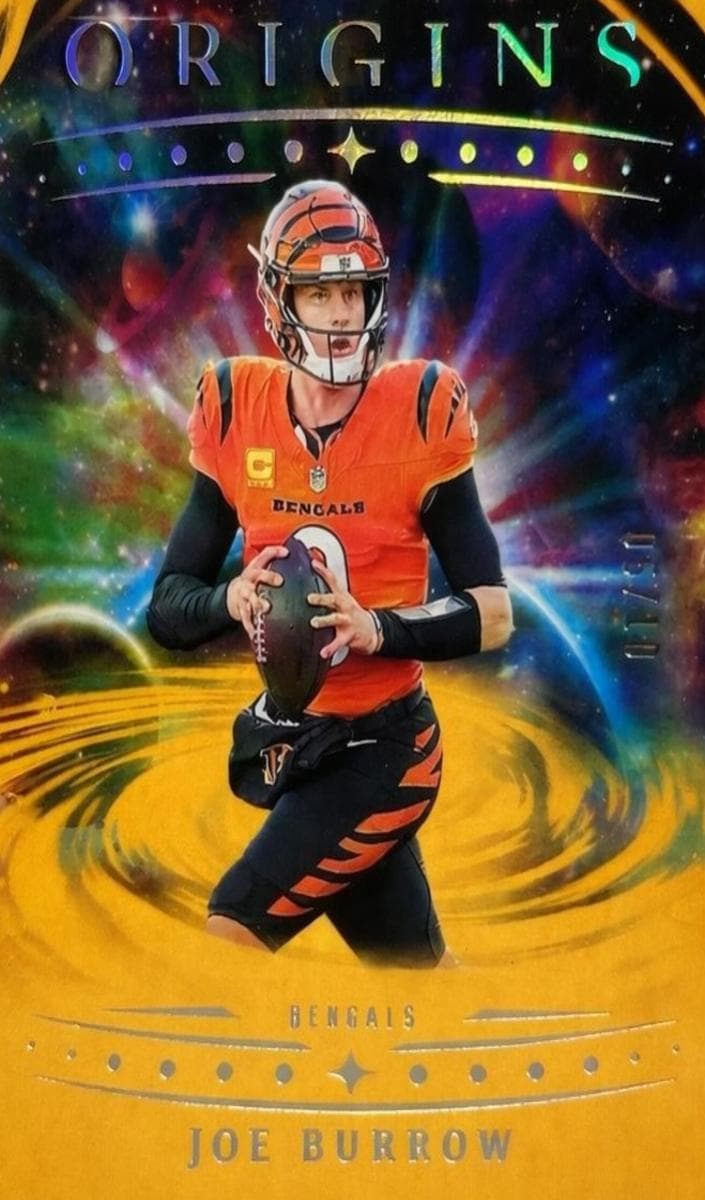 Joe Burrow 2025 panini Panini Origins