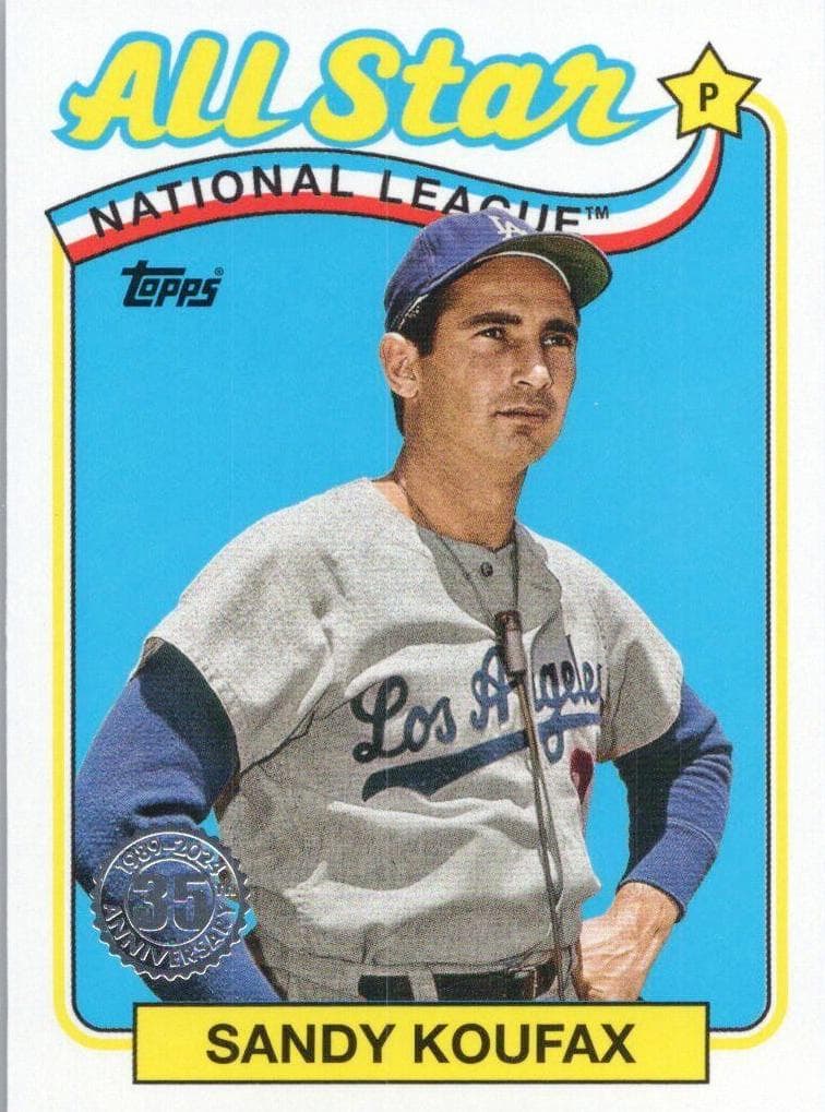 Sandy Koufax 2024 topps Topps
