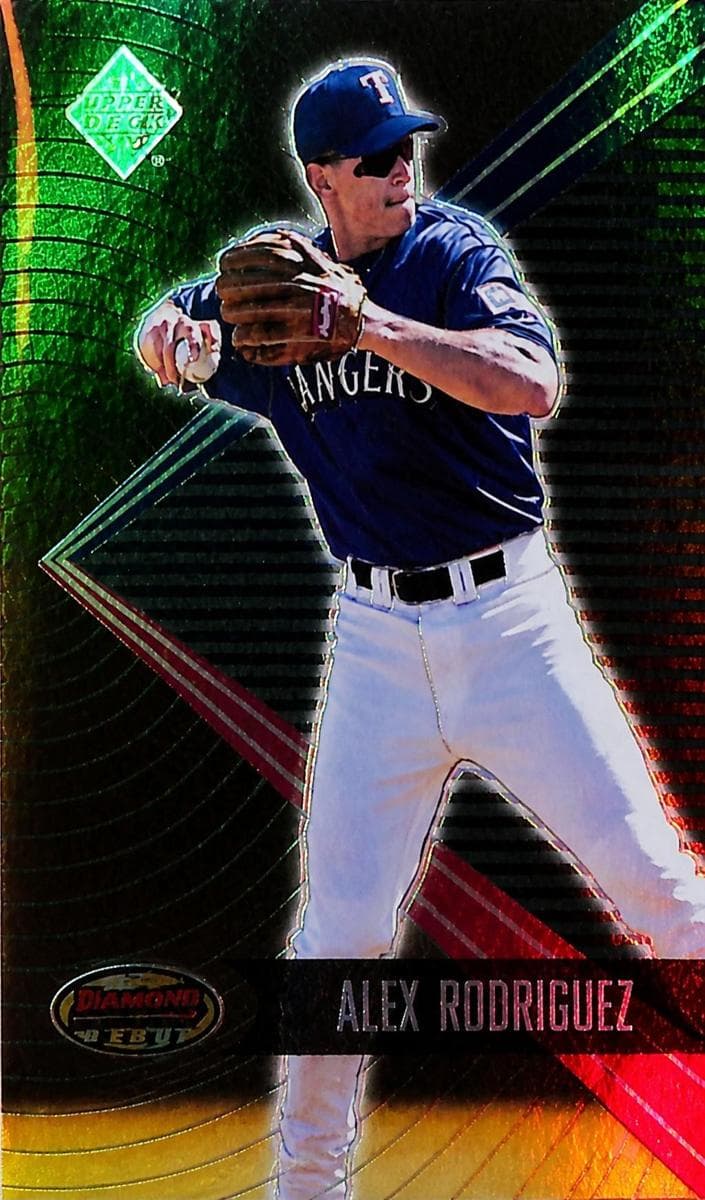 Alex Rodriguez 2001 bowman Bowman's Best