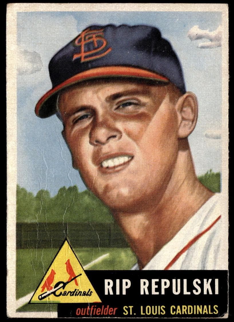Rip Repulski 1953 topps Topps