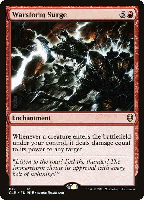 Warstorm Surge 2019 Magic: The Gathering Commander 2019