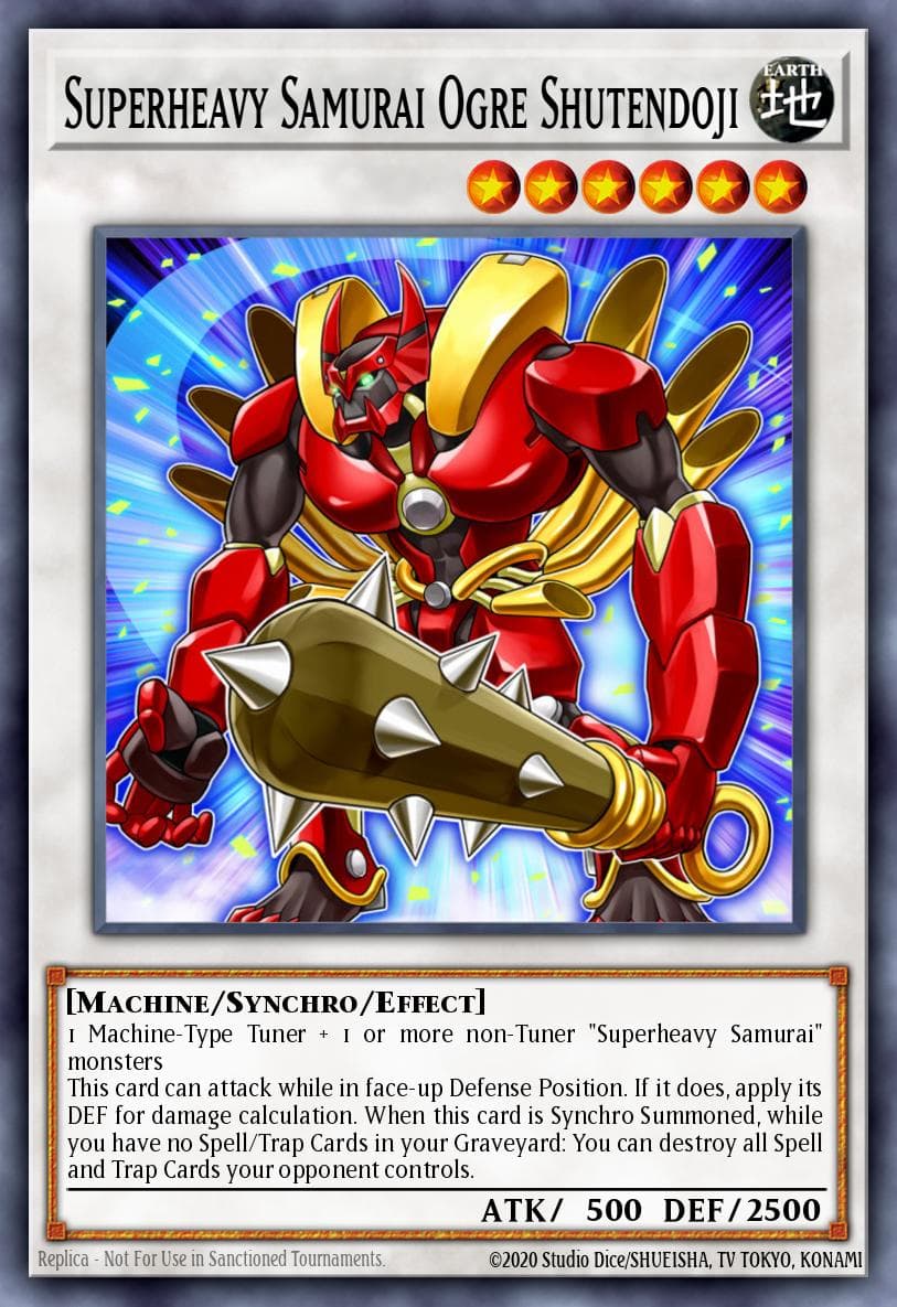 Superheavy Samurai Ogre Shutendoji #SP17-EN042