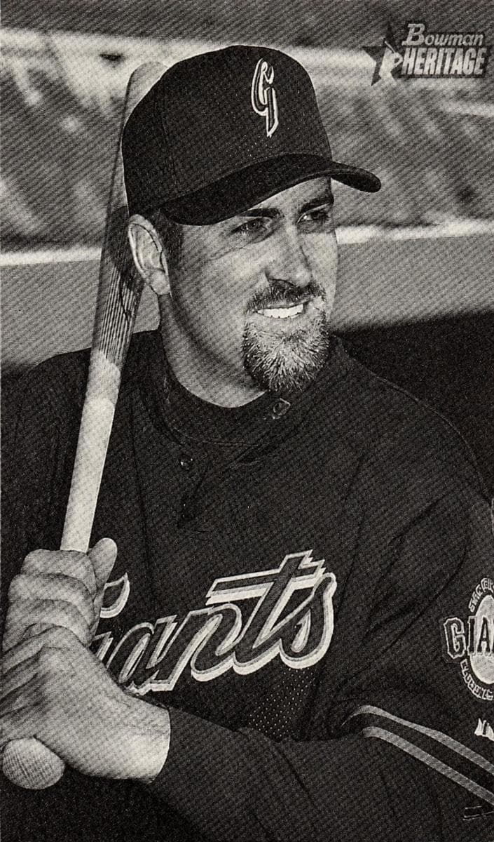 Rich Aurilia 2001 bowman Bowman Heritage