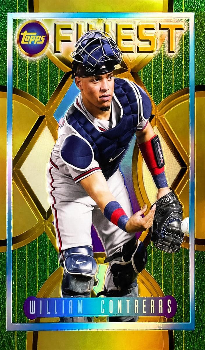 William Contreras 2022 unknown Finest Flashbacks