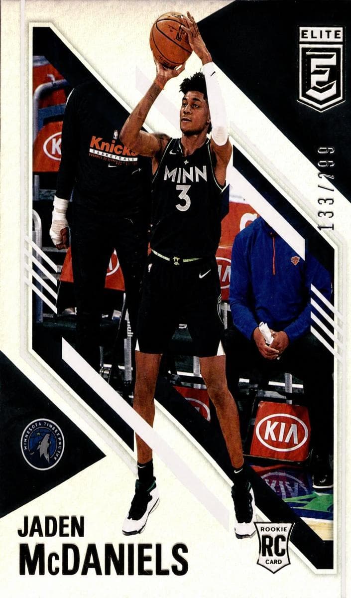 Jaden McDaniels 2020 panini Panini Donruss Elite