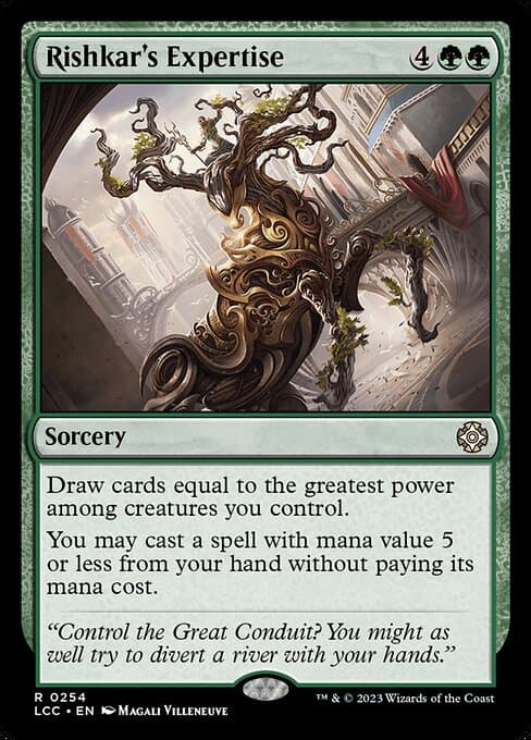 Rishkar's Expertise 2017 Magic: The Gathering Aether Revolt Foil