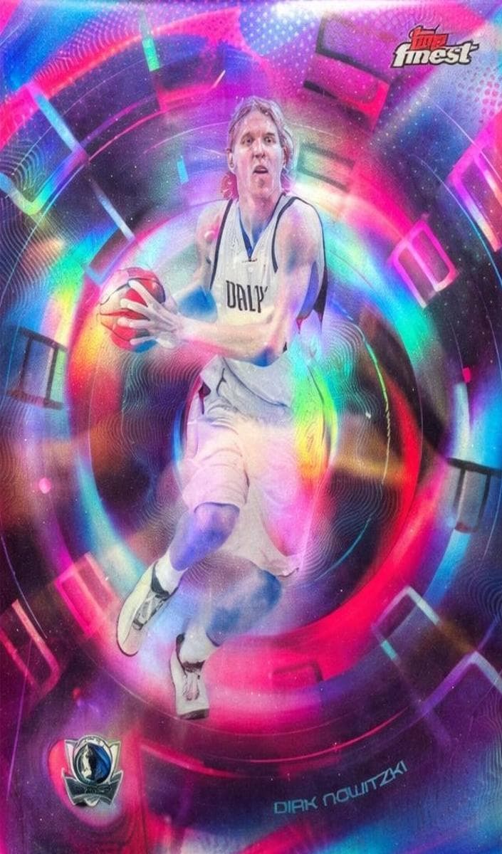Dirk Nowitzki 2025 topps Topps Finest