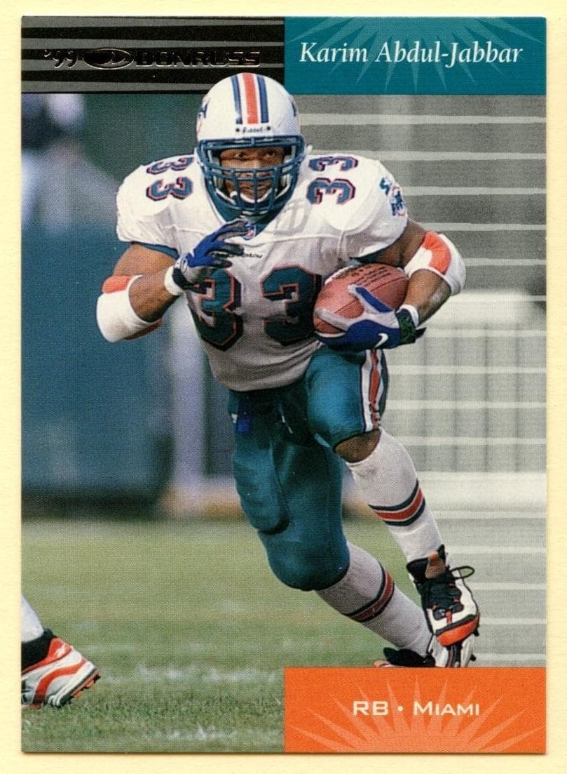Karim Abdul-Jabbar 1999 panini Donruss