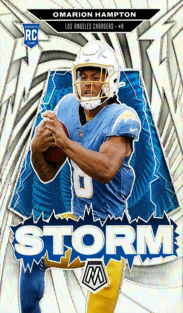 Omarion Hampton 2025 panini Mosaic
