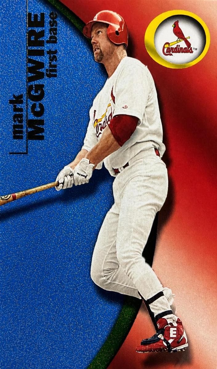 Mark McGwire 2001 fleer Fleer E-X