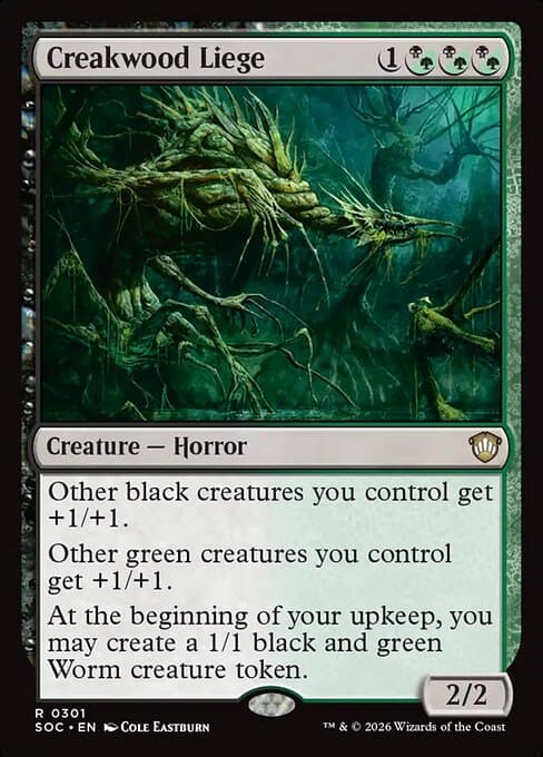 Creakwood Liege 2022 Magic: The Gathering Double Masters 2022